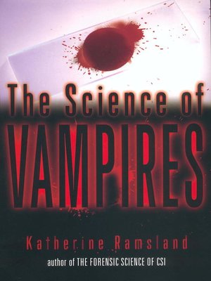 cover image of The Science of Vampires